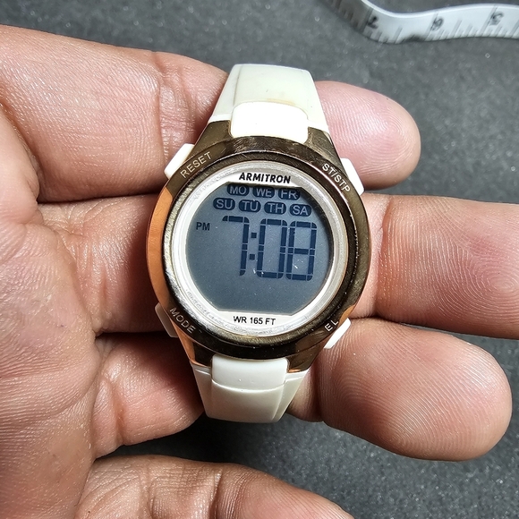 Armitron Pro Sport MS063 Ladies Digital Analog Sports Watch Working shows signs - Picture 1 of 9